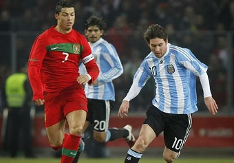 Portugal v Argentina: Ronaldo versus Messi