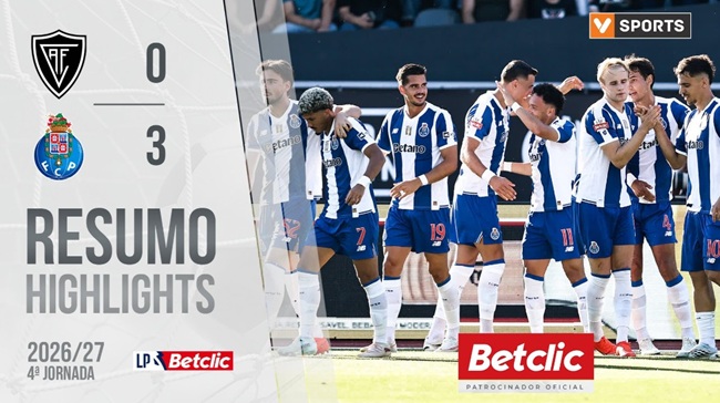 Académico de Viseu 0-3 Porto: unstoppable Dragons win again