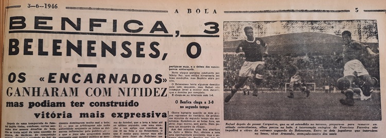 Benfica would get revenge in the Portuguese Cup, played after the league season had finished