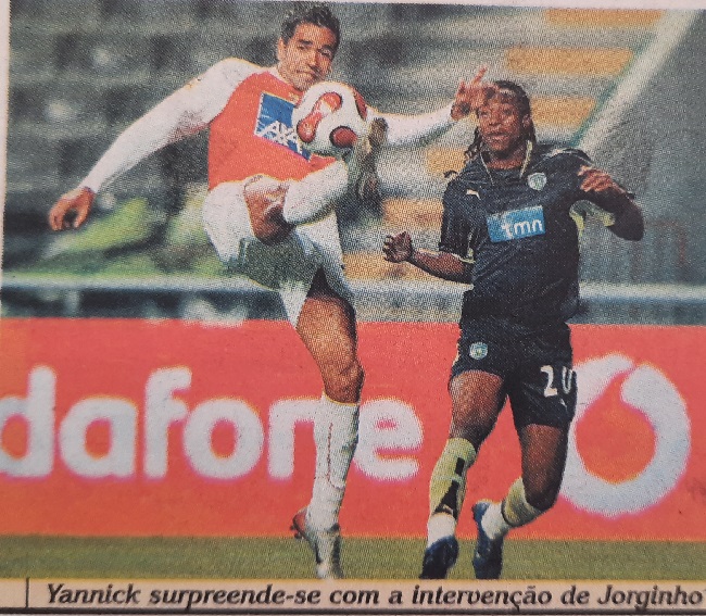 Yannick Djaló was one of Sporting’s young stars but the visitors were overrun by Braga’s Jorginho and company