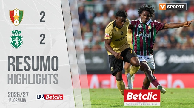 Estrela da Amadora 2-2 Sporting: Lions stunned by Estrela comeback