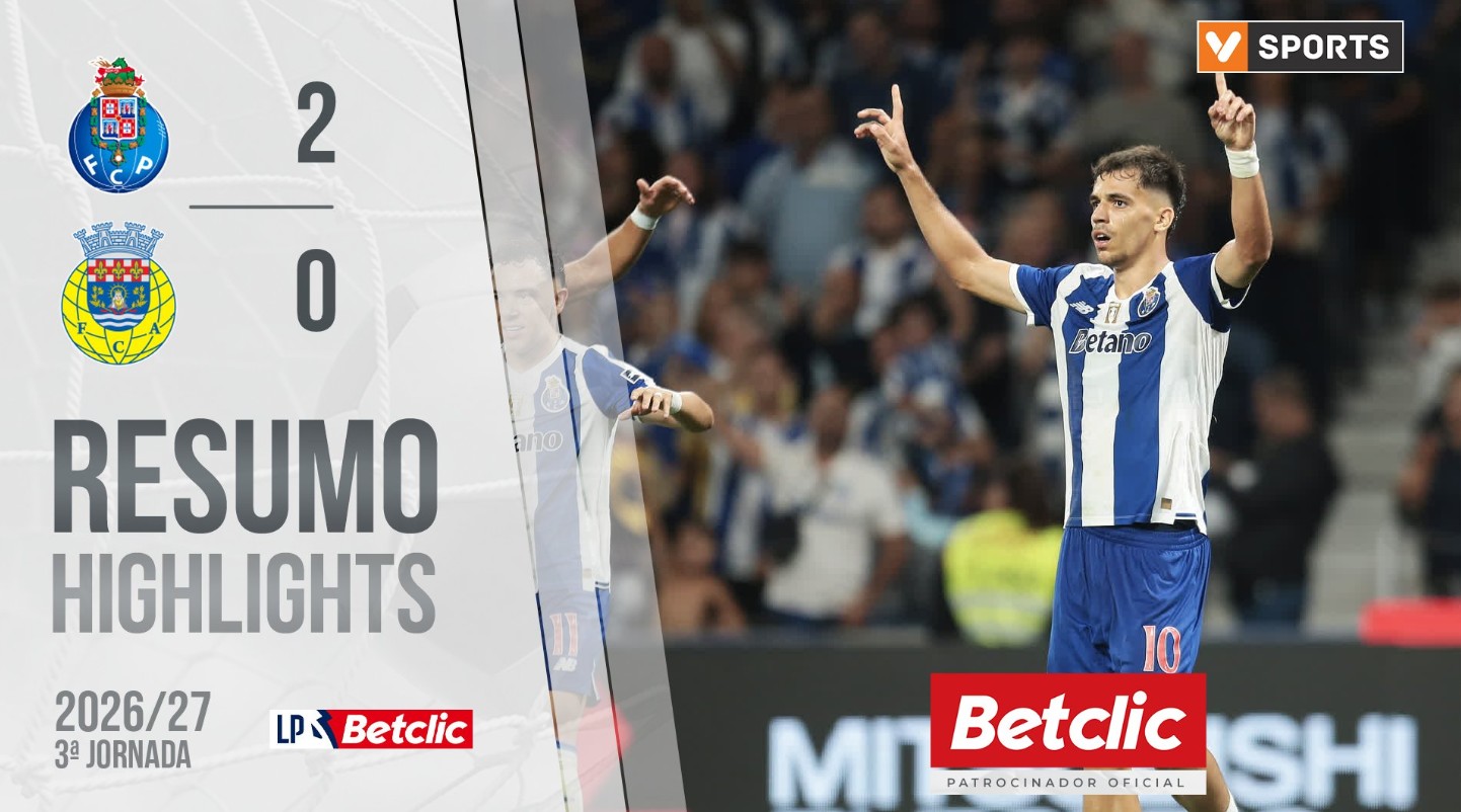 Porto 2-0 Arouca - Dragons stay perfect in Liga Portugal