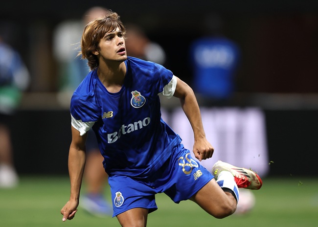 Nobody doubts Rodrigo Mora’s talent but Porto’s attacking midfielder does not fit into coach Francesco Farioli’s plans. (Photo: Kevin C. Cox/Getty Images)
