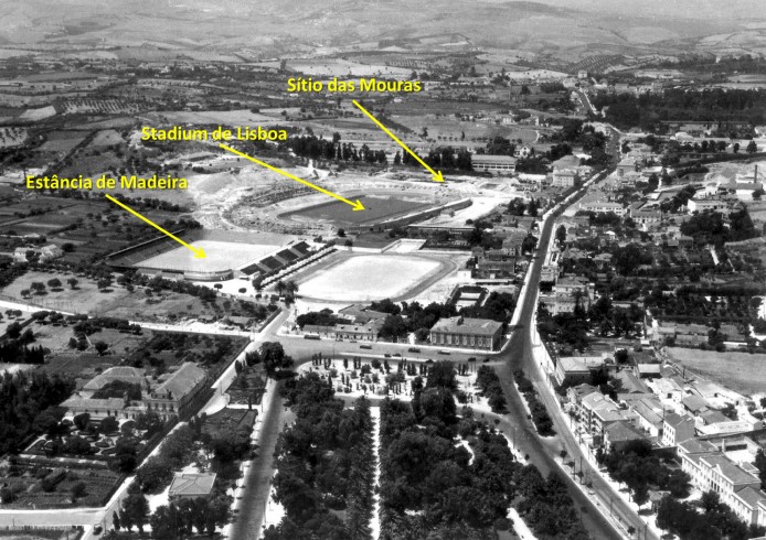 For a time at the start of the 20th century, there were 3 football grounds next to one another in the Campo Grande zone