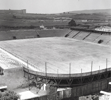The Campo Grande stadium was nicknamed the “Estância de Madeira” (The Wooden Venue)… because it was made of wood