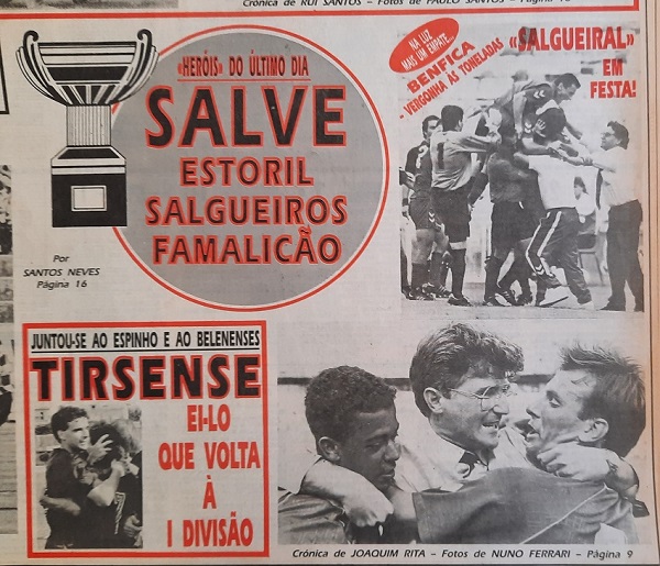 Flashback to Famalicão 2-0 Gil Vicente, 1992: a relegation scrap for the ages as Pinto da Costa, FC Porto and the northern clubs tighten their grip on Portuguese football