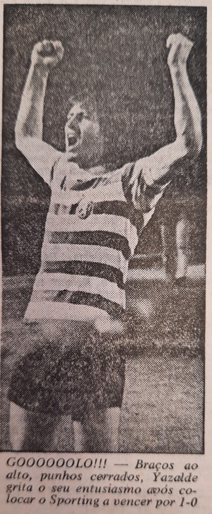Yazalde was unstoppable for Sporting in 1973/74, winning the European Golden Boot with 46 goals in 30 games