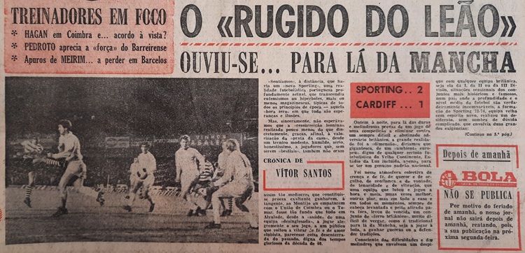 Samuel Fraguito scores Sporting’s winning goal in the second leg of a tough tie against Cardiff City