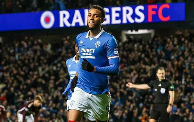 Youssef Chermiti delighted after hat-trick inspires Rangers to beat SPL leaders Hearts [video]