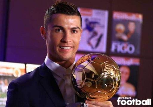 Cristiano Ronaldo 2016 Ballon d'Or Winner