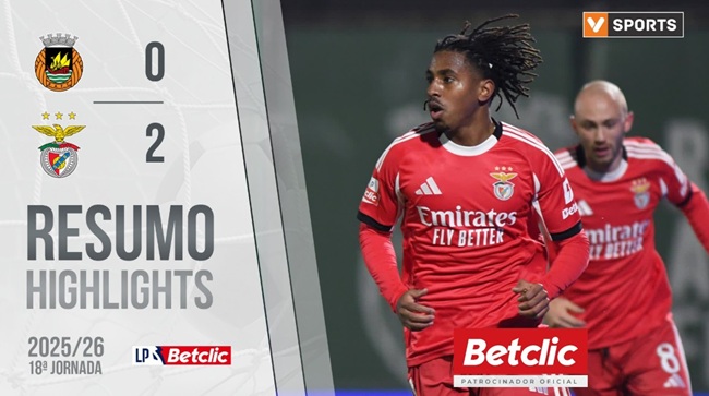 Rio Ave 0-2 Benfica: Eagles back to winning ways