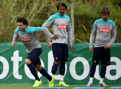 Pepe, Bruno Alves and Coentrão