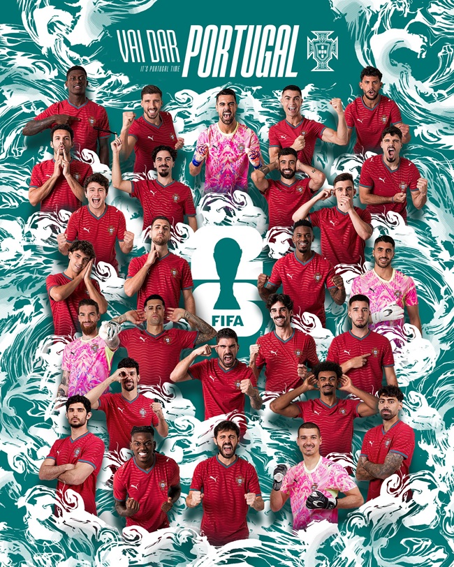 Portugal's 2026 World Cup squad