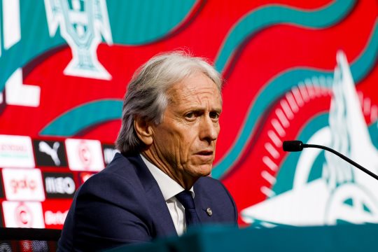 Jorge Jesus announces his first Portugal squad at Cidade do Futebol (Photo: FPF)