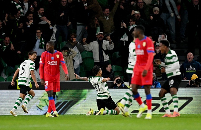 Sporting beat European champions PSG 2-1 at Alvalade