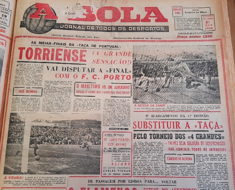 Rematch 70 years later, as Porto and Torreense lock horns in another final