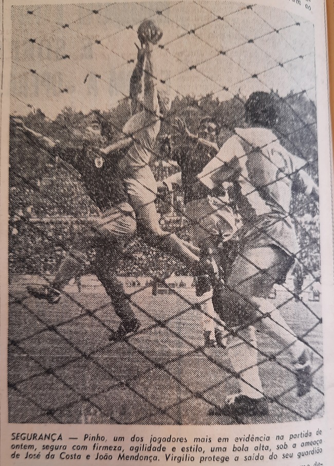 Despite the 2-0 victory for the favourites, Porto goalkeeper Manuel Pinho had a busy afternoon at Jamor